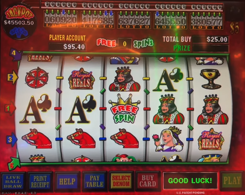 royal reels slot machine